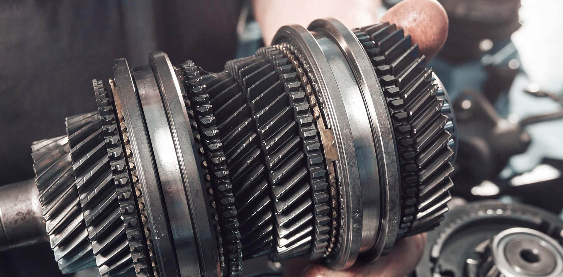 Professional photography of a close up of a car gear